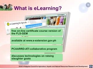 e-learning extension.gov.ph|All courses .
